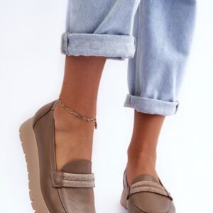 Półbuty Model Lemar Lehira 20141 Beige - Step in style